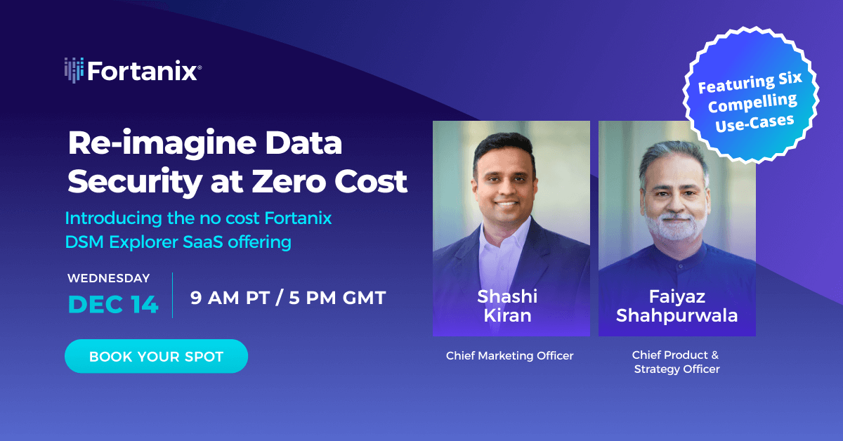 Re-imagine Data Security at Zero Cost
